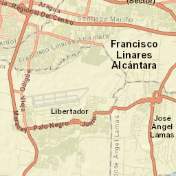 Santa Rita Street Map