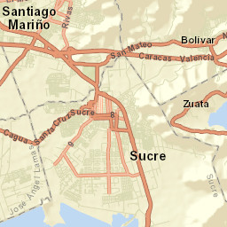 Cagua Street Map