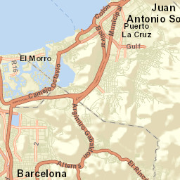 Puerto La Cruz Street Map