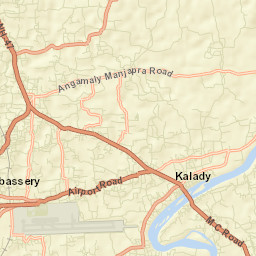 Angamali Street Map