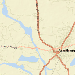 Arantangi Street Map