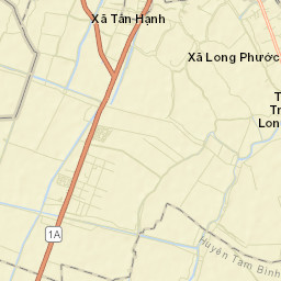 Huyện Long Hồ Street Map
