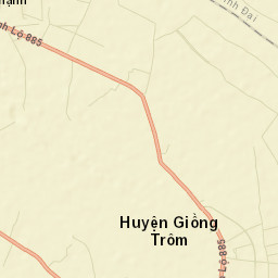 Huyện Giồng Trôm Street Map