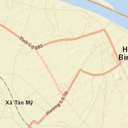 Huyện Bình Đại Street Map