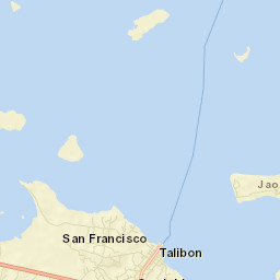 Talibon Street Map