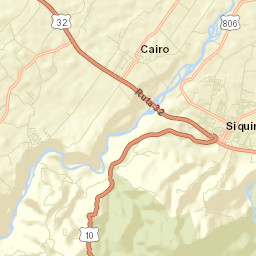 Siquirres Street Map