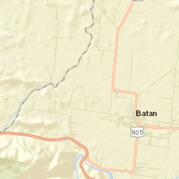 Batán Street Map