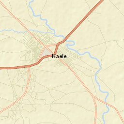 Kaélé Street Map