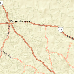Perumbavoor Street Map