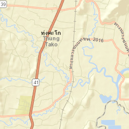 Amphoe Thung Tako Street Map