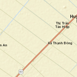 Huyện Tân Hiệp Street Map