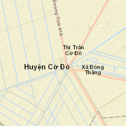 Cờ Đỏ Street Map