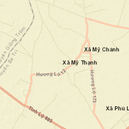 Huyện Ba Tri Street Map