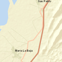 San Pablo Street Map
