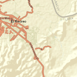 Los Rastrojos Street Map