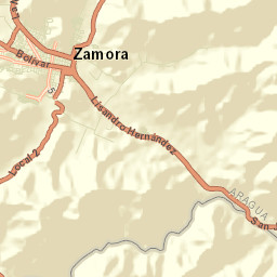 Villa de Cura Street Map