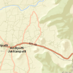 Andippatti Street Map