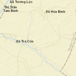 Huyện Trà Ôn Street Map