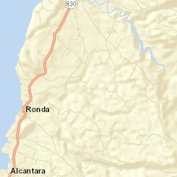 Alcantara Street Map