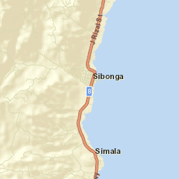 Sibonga Street Map