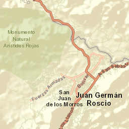 San Juan de los Morros Street Map