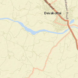 Devakottai Street Map
