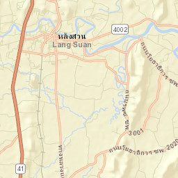Amphoe Lang Suan Street Map