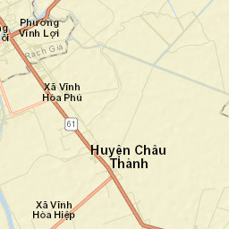 Huyện Châu Thành Street Map