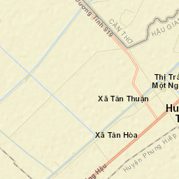 Huyện Châu Thành A Street Map