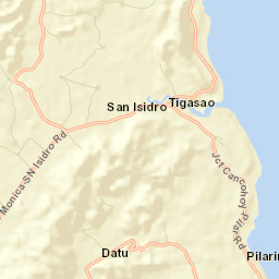 San Isidro Street Map