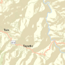 Turrialba Street Map