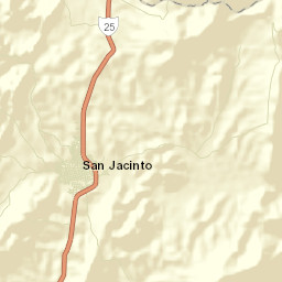 San Jacinto Street Map