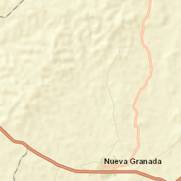 Nueva Granada Street Map