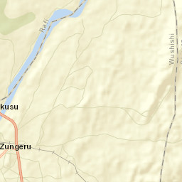 Zungeru Street Map