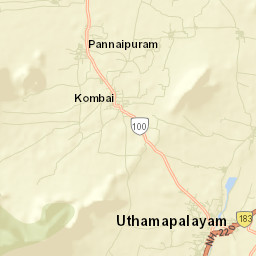 Kombai Street Map