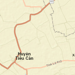 Huyện Tiểu Cần Street Map