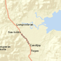 Candijay Street Map