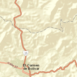 El Carmen de Bolívar Street Map
