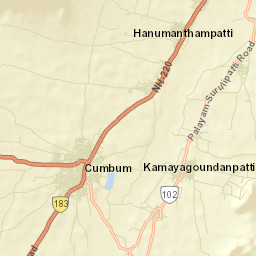 Cumbum Street Map