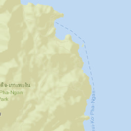 Ko Pha Ngan Street Map