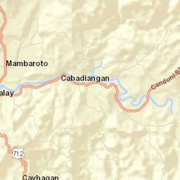 Cabadiangan Street Map