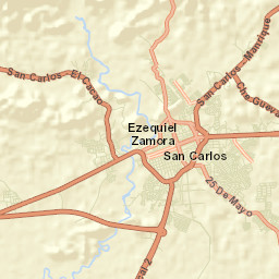 San Carlos Street Map