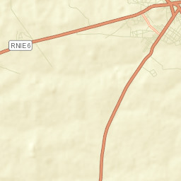 Djougou Street Map