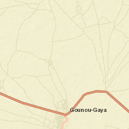 Gounou Gaya Street Map