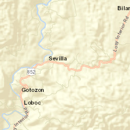 Loboc Street Map