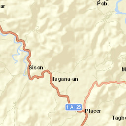 Province of Surigao del Norte Street Map