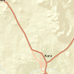 Kara Street Map