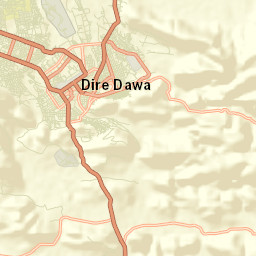 Dire Dawa Street Map