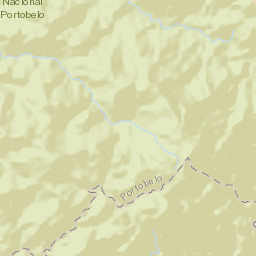 Distrito de Portobelo Street Map