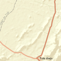 Tolú Viejo Street Map
